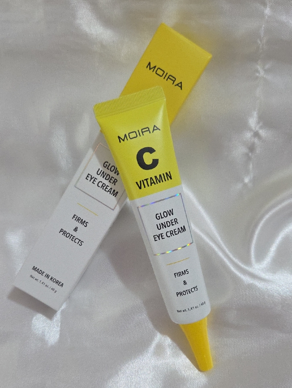 MOIRA Vitamin C Glow Under Eye Cream - Yellow White